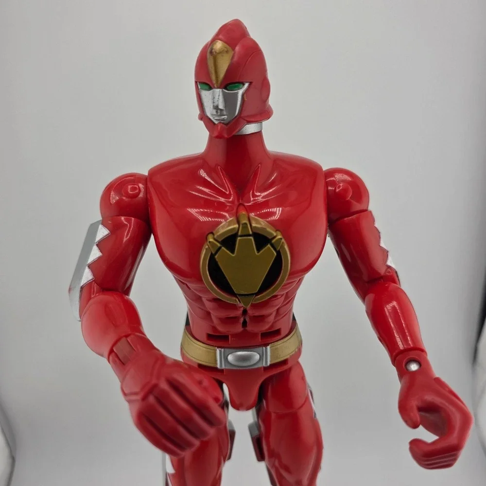 Power Rangers Dino Thunder‎ Red Ranger Action Figure Bandai 2003